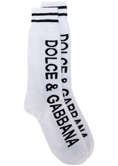 Dolce & Gabbana DG-logo jacquard socks