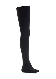 Dolce & Gabbana Lollo Pointed Toe Thigh High Boot