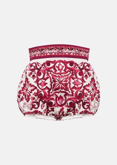 Dolce & Gabbana Majolica cotton shorts