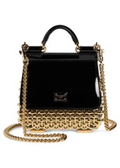 Dolce & Gabbana Mini Sicily Box Cage Shoulder Bag