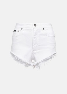Dolce & Gabbana Portofino cotton and silk shorts