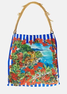 Dolce & Gabbana Portofino printed shoulder bag