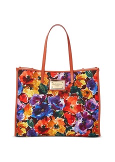 Dolce & Gabbana Print Large Shopping Tote