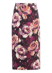 DOLCE & GABBANA PRINTED MIDI SKIRT