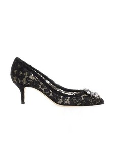 DOLCE & GABBANA PUMPS WITH CRYSTALS