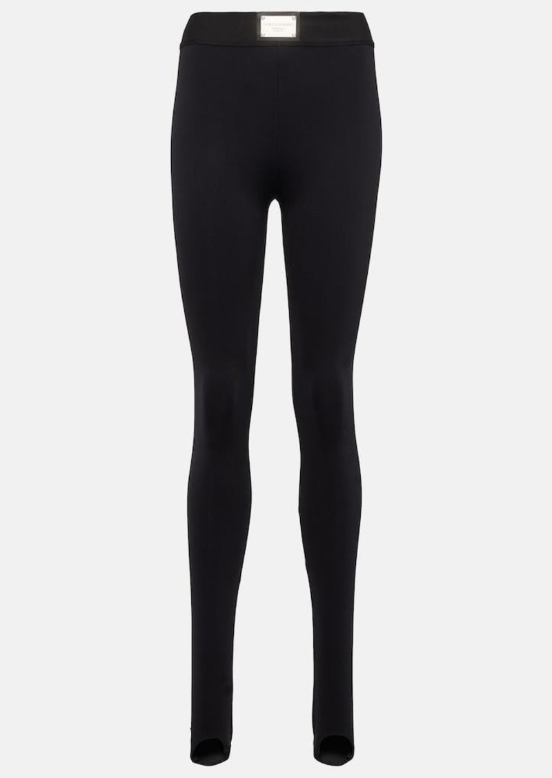 Dolce & Gabbana Re-Edition jersey leggings