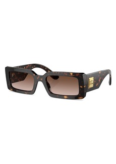 Dolce & Gabbana Rectangular Sunglasses, 53mm