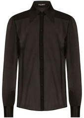 DOLCE & GABBANA Semi-sheer shirt