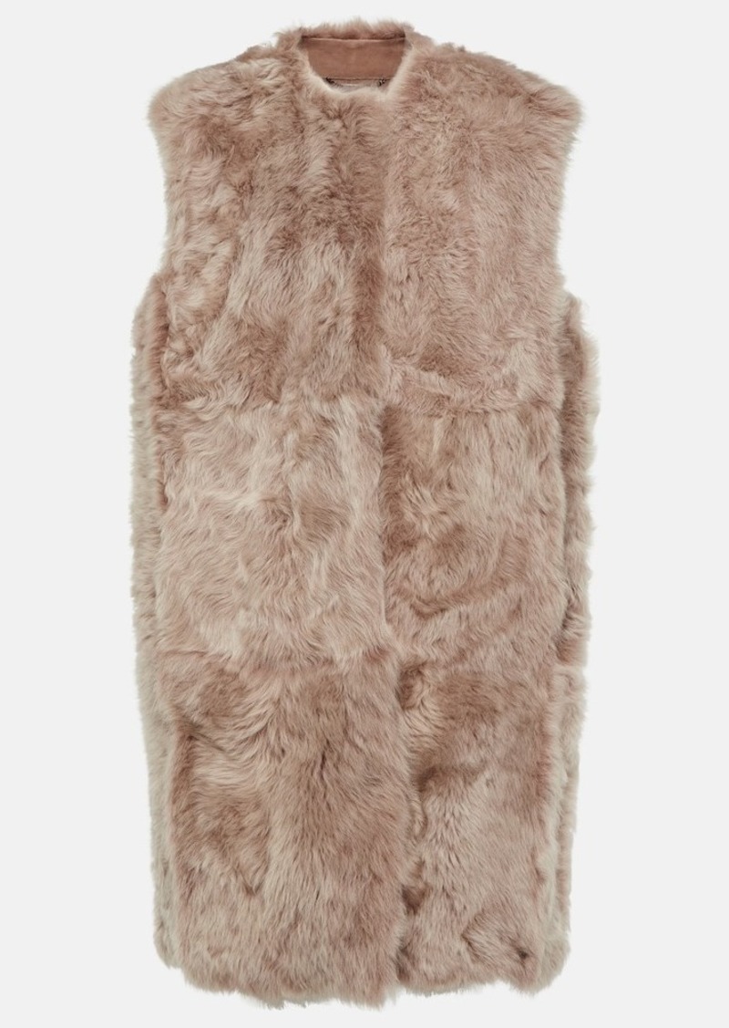 Dolce & Gabbana Shearling vest