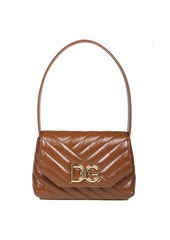 DOLCE & GABBANA SHOULDER BAG IN QUILTED CALFSKIN