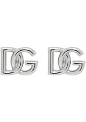 Dolce & Gabbana Silver 'DG' Cuff Links