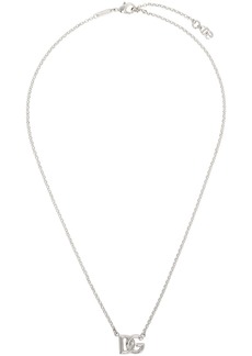 Dolce & Gabbana Silver DG Logo Necklace