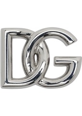 Dolce & Gabbana Silver Logo Single Earring