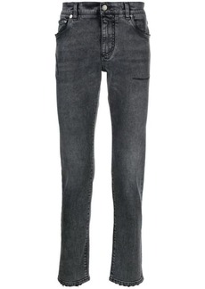 DOLCE & GABBANA SLIM JEANS WITH FADED EFFECT
