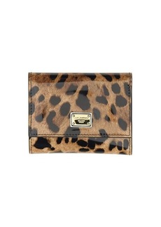 DOLCE & GABBANA SMALL LEATHER WALLET