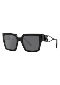 Dolce & Gabbana Square Sunglasses, 53mm