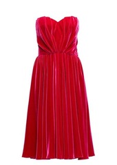 Dolce & Gabbana Strapless velvet dress