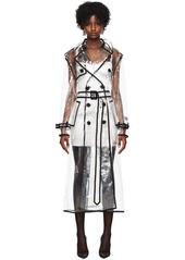 Dolce & Gabbana Transparent Kim Kardashian Edition Double-Breasted Trench Coat