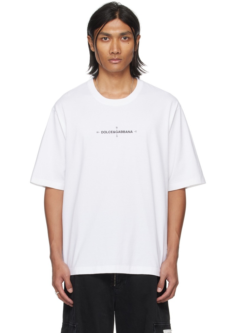 Dolce & Gabbana White Marina T-Shirt