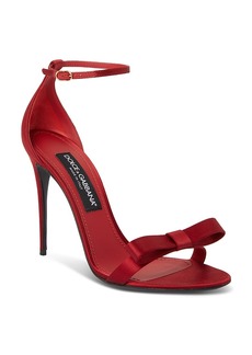 Dolce & Gabbana Women's Ankle Strap High Heel Sandals