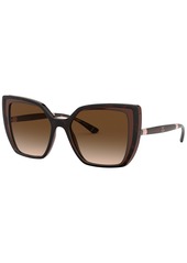 Dolce & Gabbana Dolce&Gabbana Women's Sunglasses, DG6138 - BLACK ON TRANSPARENT GREY/GREY GRADIENT