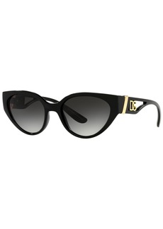 Dolce & Gabbana Dolce&Gabbana Women's Sunglasses, DG6146 54 - BLACK/GRADIENT GREY