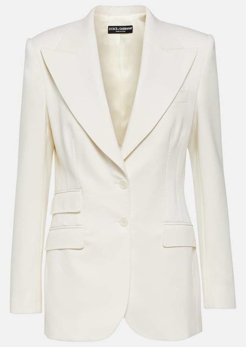 Dolce & Gabbana Wool-blend blazer