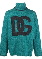 DOLCE & GABBANA Wool blend high neck sweater