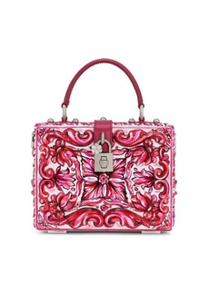 Dolce & Gabbana Dolce Box Majolica-print shoulder bag