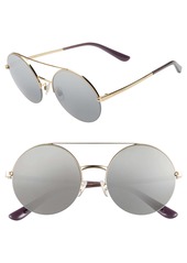 Dolce & Gabbana Dolce&Gabbana 54mm Gradient Round Sunglasses