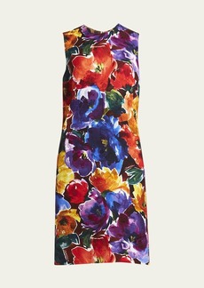 Dolce & Gabbana Dolce&Gabbana Abstract Floral Shift Dress