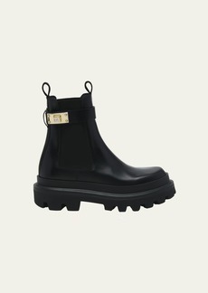 Dolce & Gabbana Dolce&Gabbana Calfskin Leather Ankle Boots