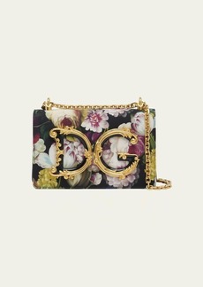 Dolce & Gabbana Dolce&Gabbana DG Girls Medium Floral-Print Shoulder Bag