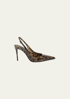 Dolce & Gabbana Dolce&Gabbana Dolce Leopard Slingback Pumps