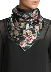 Dolce & Gabbana Dolce&Gabbana Silk Twill Floral Scarf
