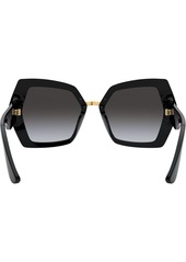 Dolce & Gabbana Dolce&Gabbana Sunglasses, DG4377 - BLACK/GREY GRADIENT