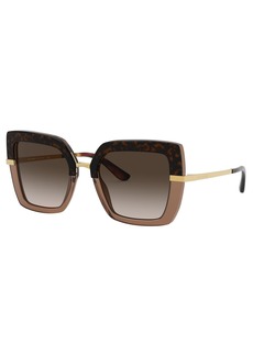 Dolce & Gabbana Dolce&Gabbana Women's Sunglasses, DG4373 - TOP HAVANA ON TRANSP BROWN/BROWN GRADIEN