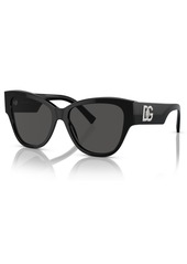 Dolce & Gabbana Dolce&Gabbana Women's Sunglasses DG4449 - Leo Brown On Black