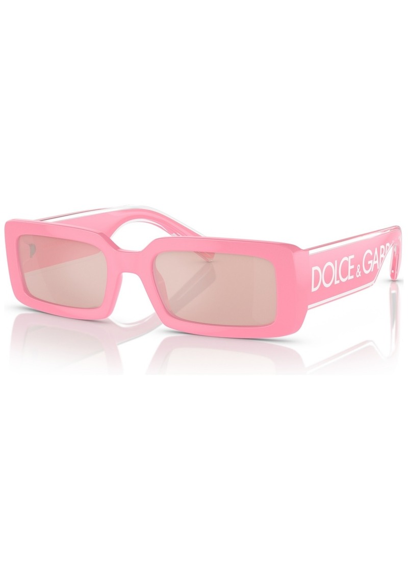 Dolce & Gabbana Dolce&Gabbana Women's Sunglasses, DG6187 - Pink Mirror