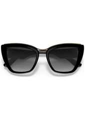 Dolce & Gabbana Dolce&Gabbana Women's Sunglasses, Gradient DG6144 - Black
