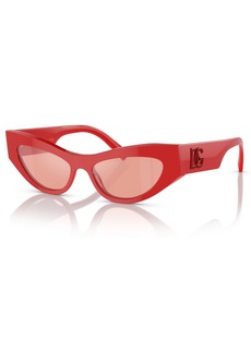 Dolce & Gabbana Dolce&Gabbana Women's Sunglasses, Mirror DG4450 - Red