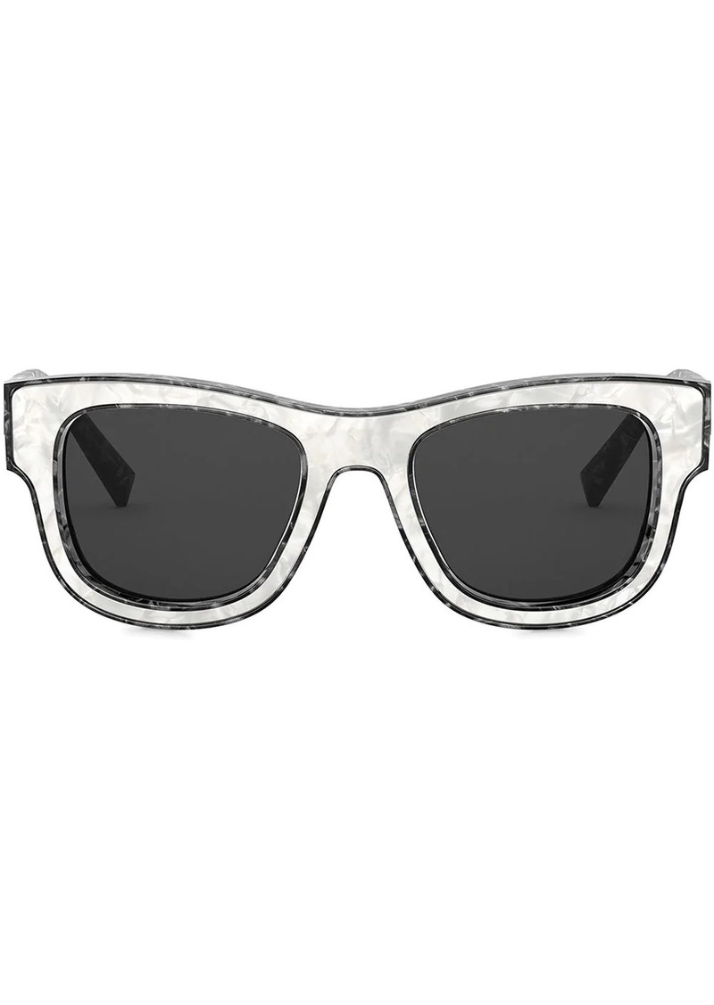 Dolce & Gabbana Domenico rectangular-frame sunglasses
