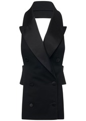 Dolce & Gabbana Wool Blend Double Breast Vest