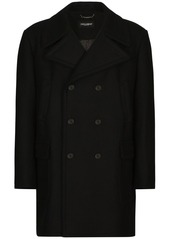 Dolce & Gabbana double-breasted wool peacoat
