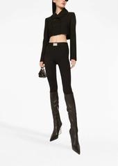 Dolce & Gabbana double-breasted cropped blazer