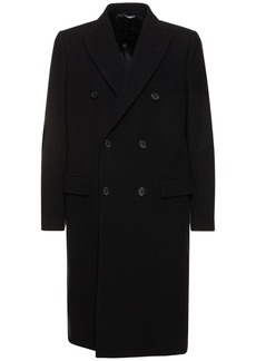 Dolce & Gabbana Double Breasted Wool Coat