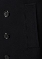 Dolce & Gabbana Double Breasted Wool Pea Coat
