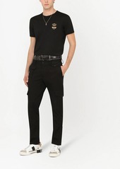 Dolce & Gabbana double-waist straight-leg trousers