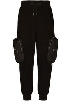 Dolce & Gabbana drawstring cotton-blend track pants