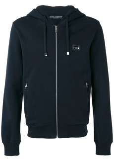 Dolce & Gabbana zip-up cotton hoodie